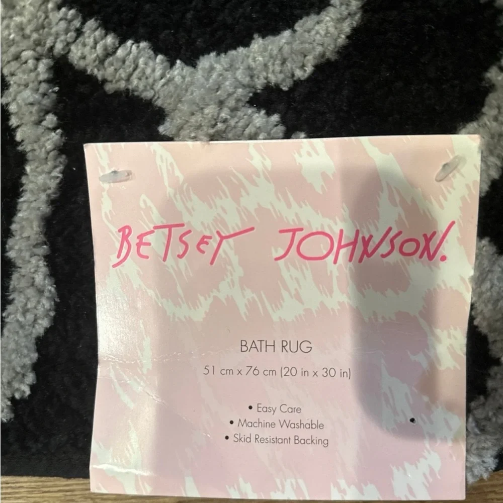 Betsey Johnson Spooky Vibes Bath Rug